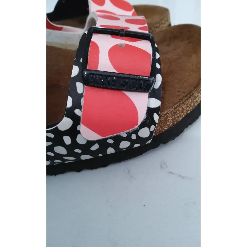 Rare limited edition Birkenstock sandal polkaDot W 36 boho artsy festival - Picture 5 of 8